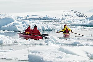 Kayak discovery Arctic