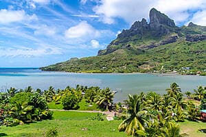 Bora Bora island tour by "Le truck"