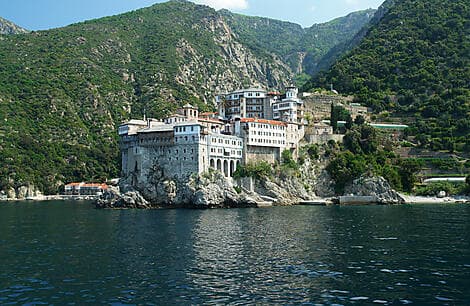 Oct 19, 26 - Sailing along Mount Athos