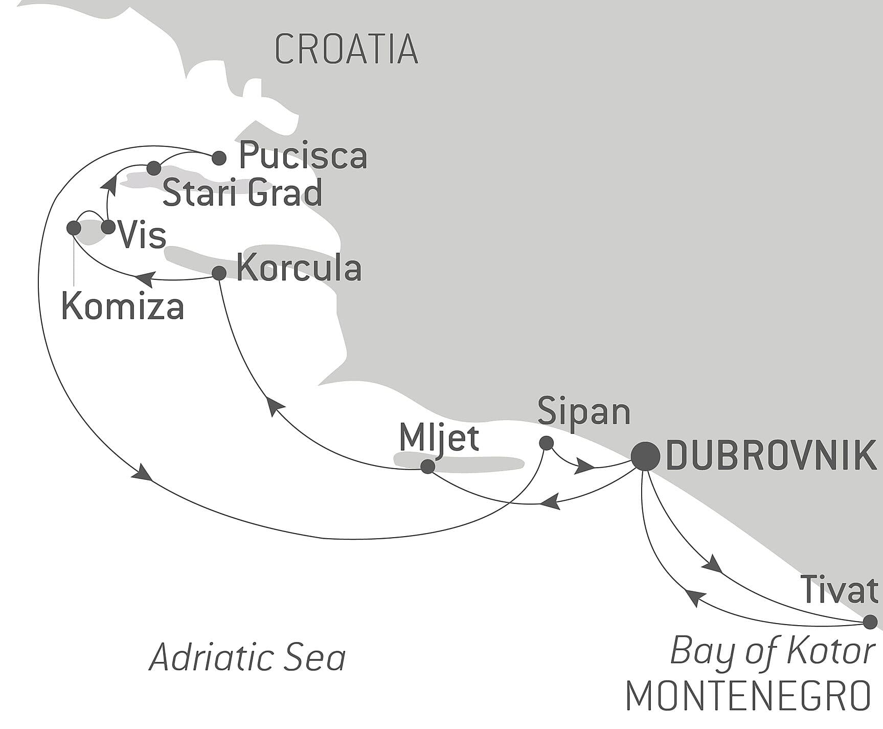 Croatia, Under Sail Aboard Le Ponant