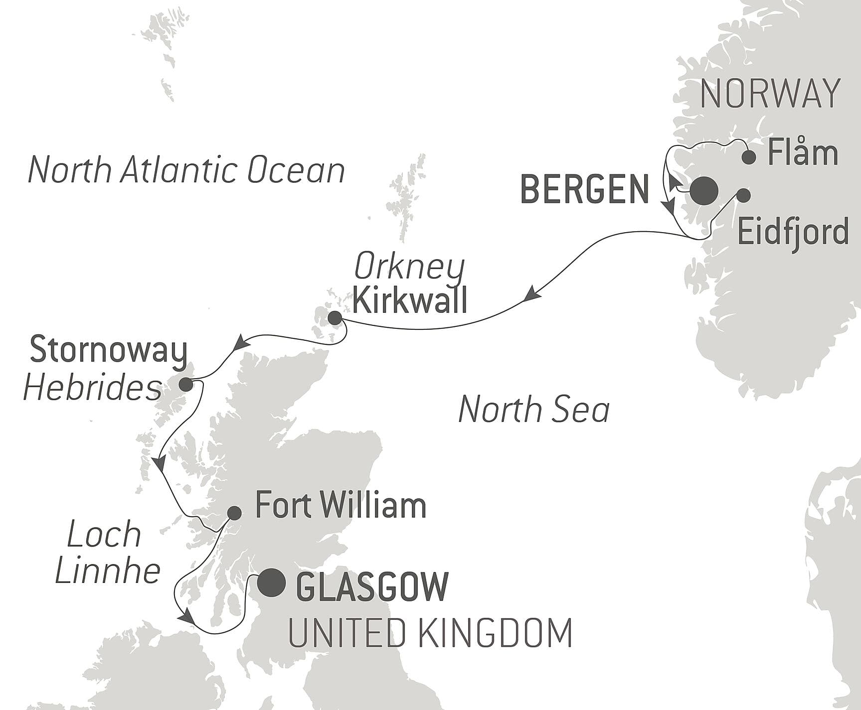 Scottish Isles & Norwegian Fjords