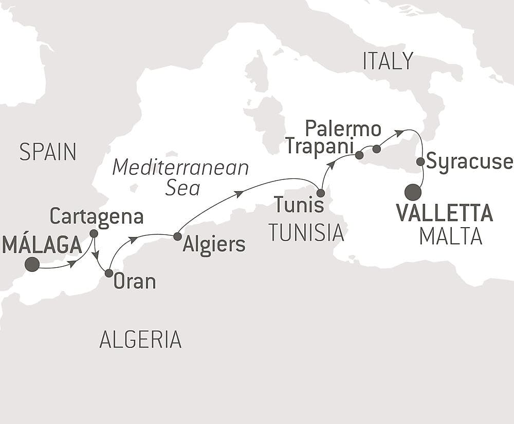 Ancient shores of the Mediterranean