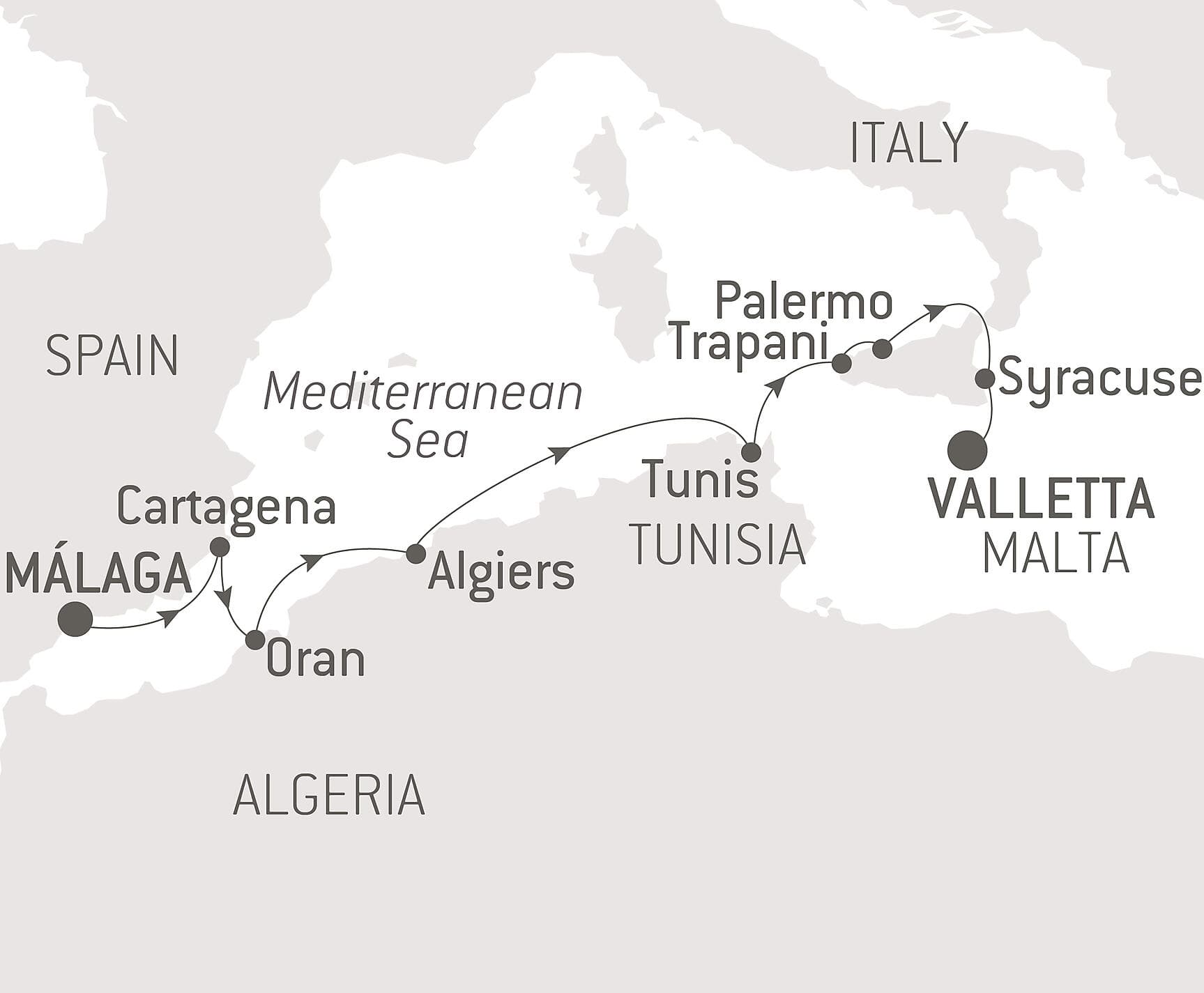 Ancient shores of the Mediterranean