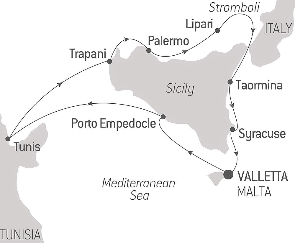 A Circumnavigation of Sicily – with Smithsonian Journeys