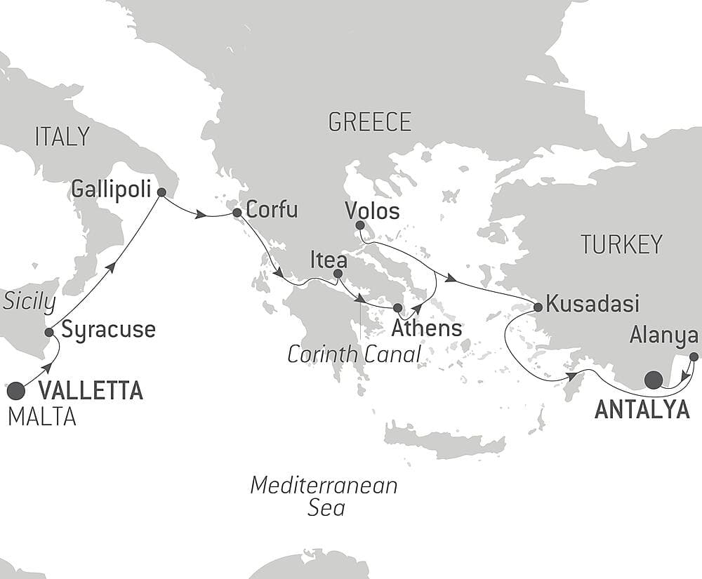 The Mediterranean: in the Footsteps of Great Civilisations null