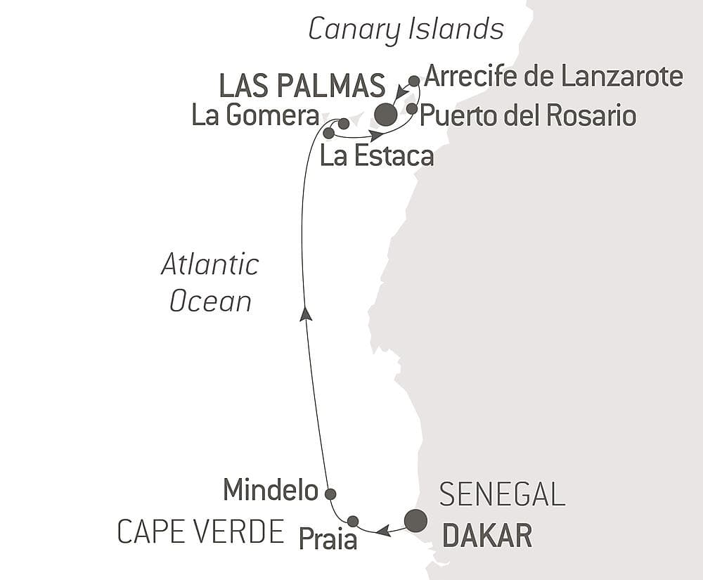 Volcanic landscapes from Cape Verde to Canary Islands null