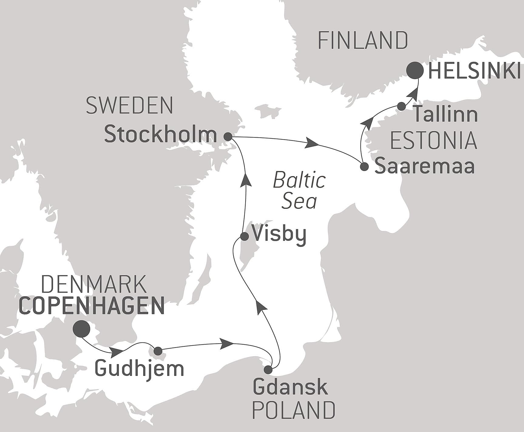 Iconic Capitals & Towns of the Baltic