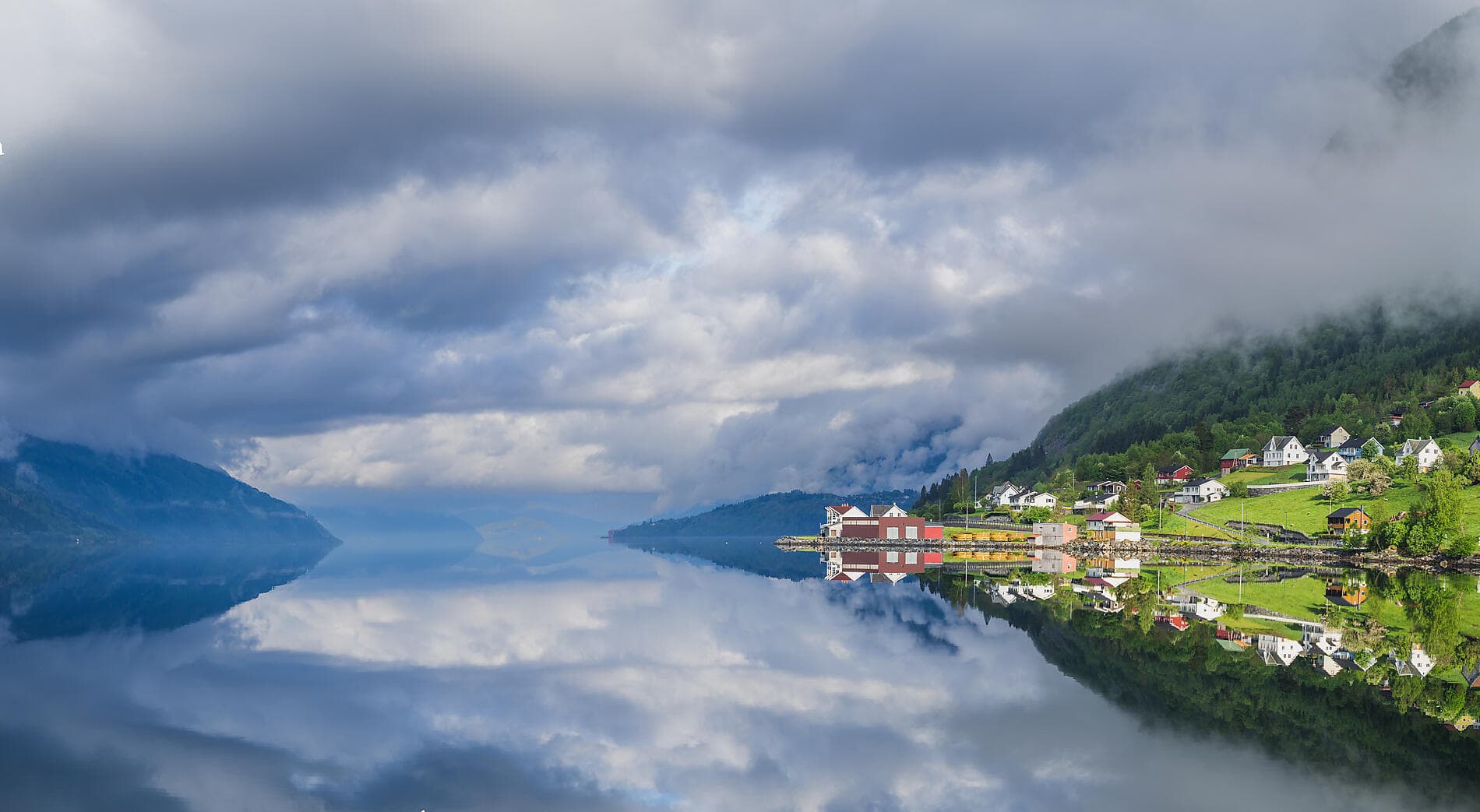 Scandinavian cities and Norwegian fjords