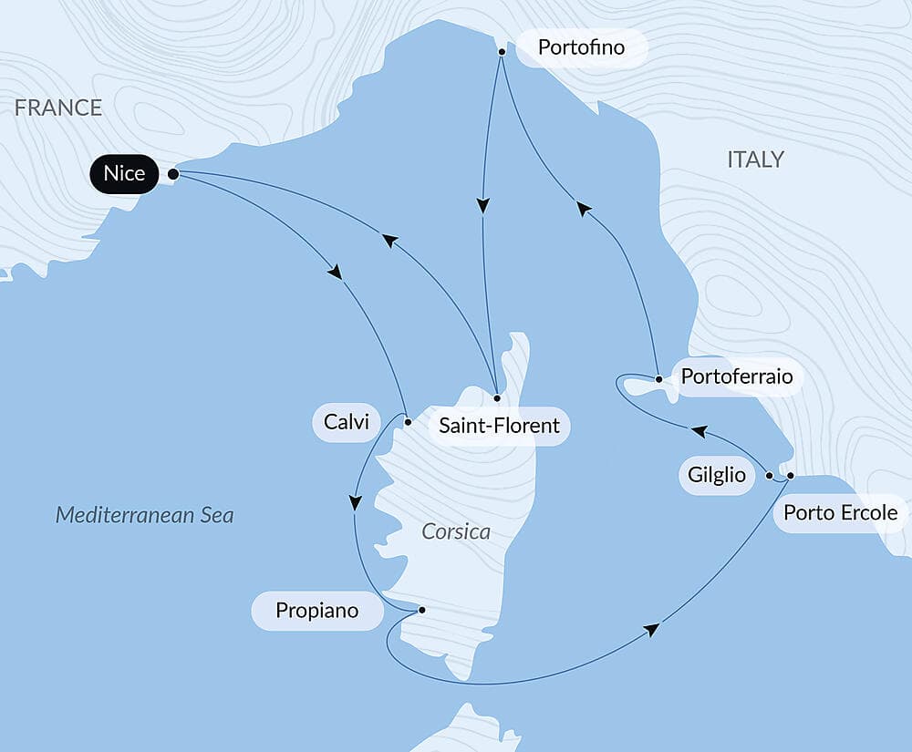 Isle of Beauty & Italian shores null