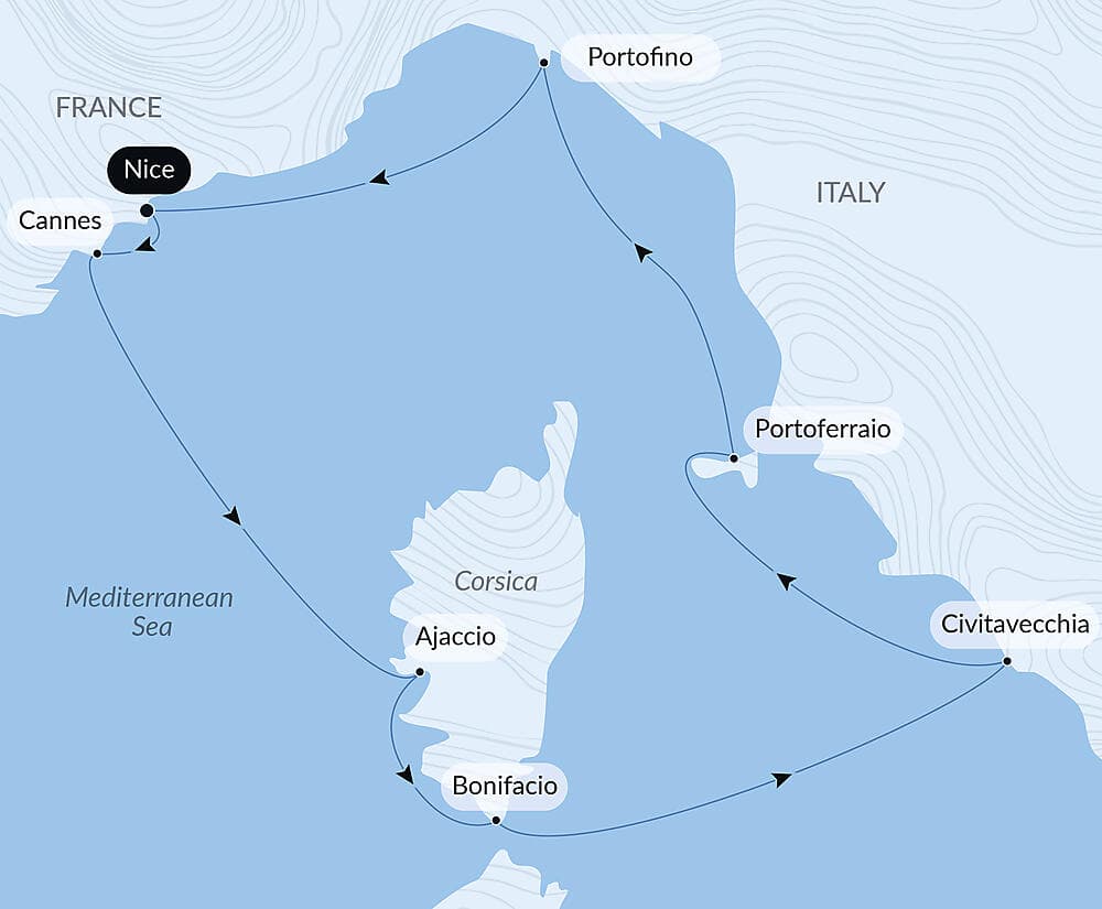 A Celebration of Art: The French & Italian Rivieras and Corsica