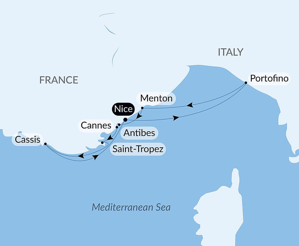 The French Riviera Under Le Ponant’s Sails