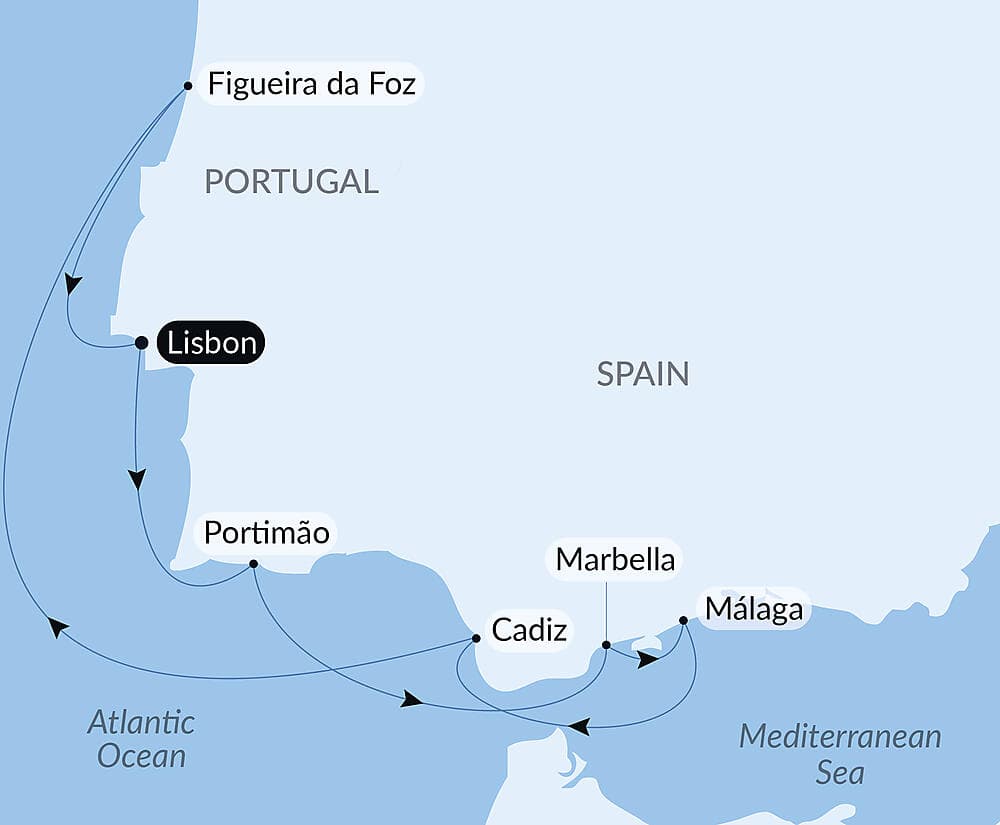 A Solar Eclipse at Sea: Voyage Along the Iberian Peninsula – with Smithsonian Journeys