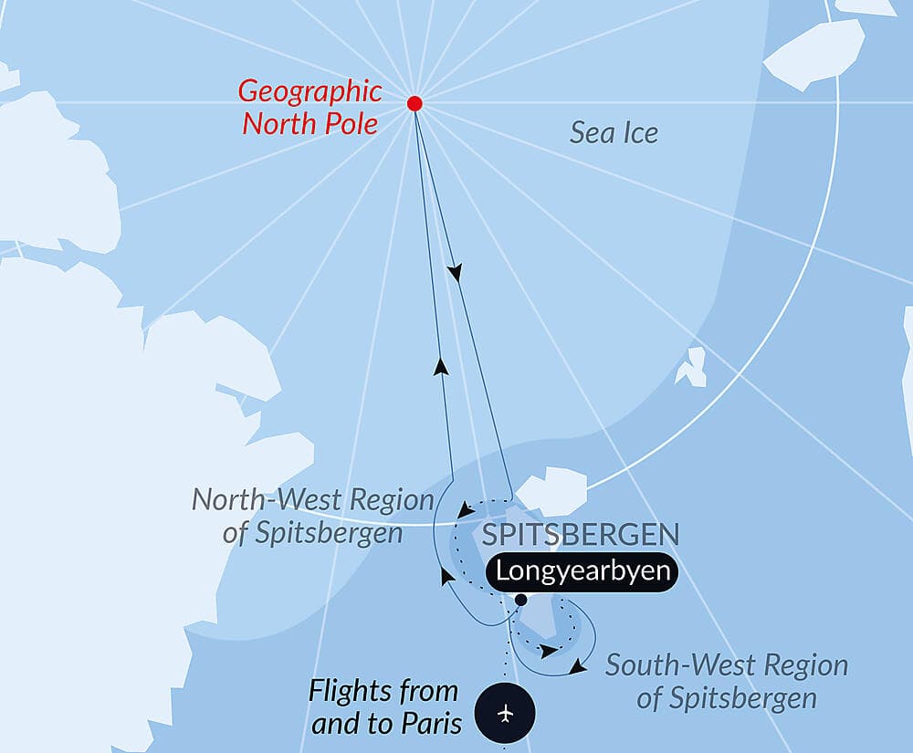The Geographic North Pole null