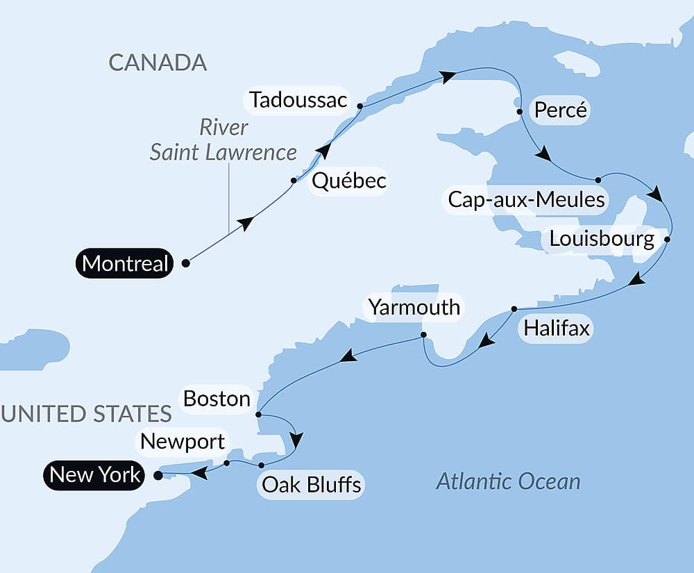 From Québec to the Big Apple: nature & remarkable cities null