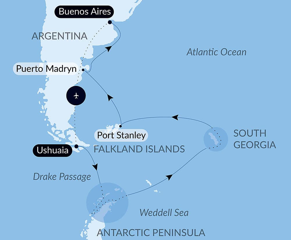Journey to Austral Lands and Valdes Peninsula