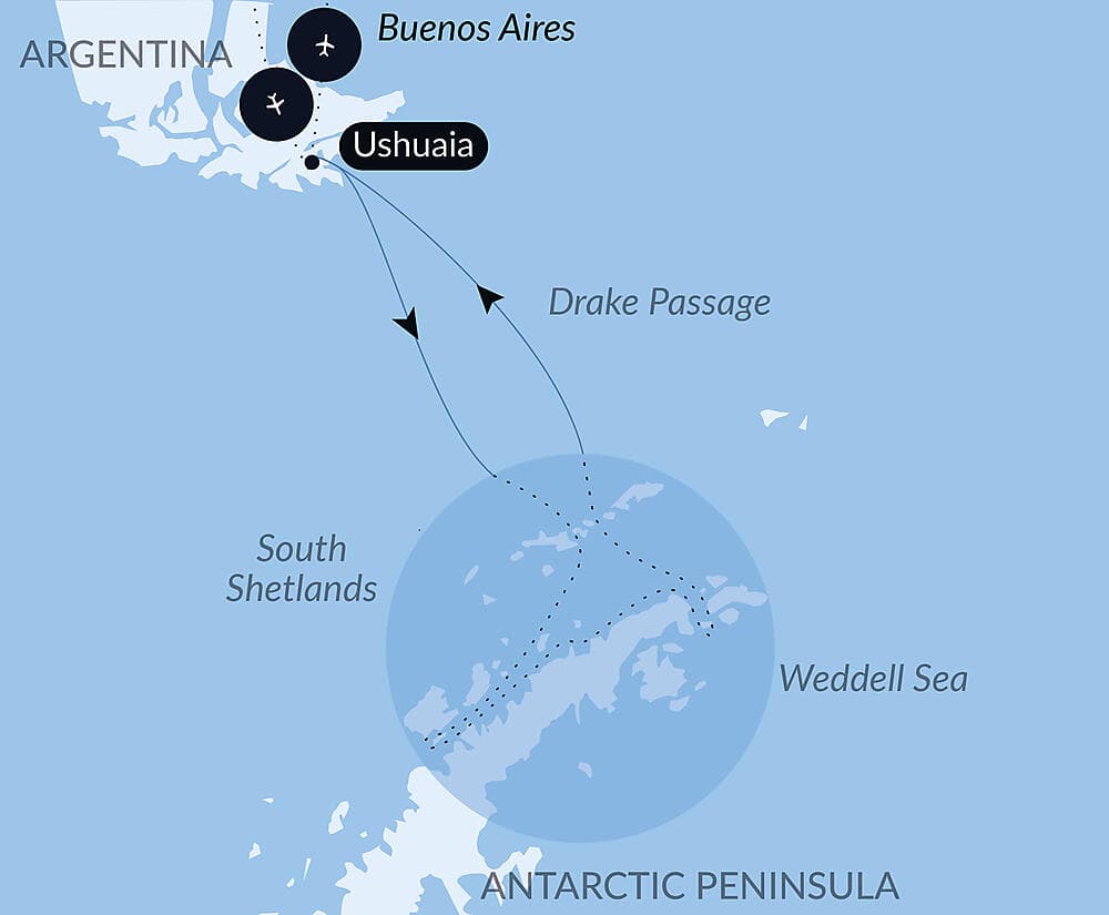 Emblematic Antarctica null