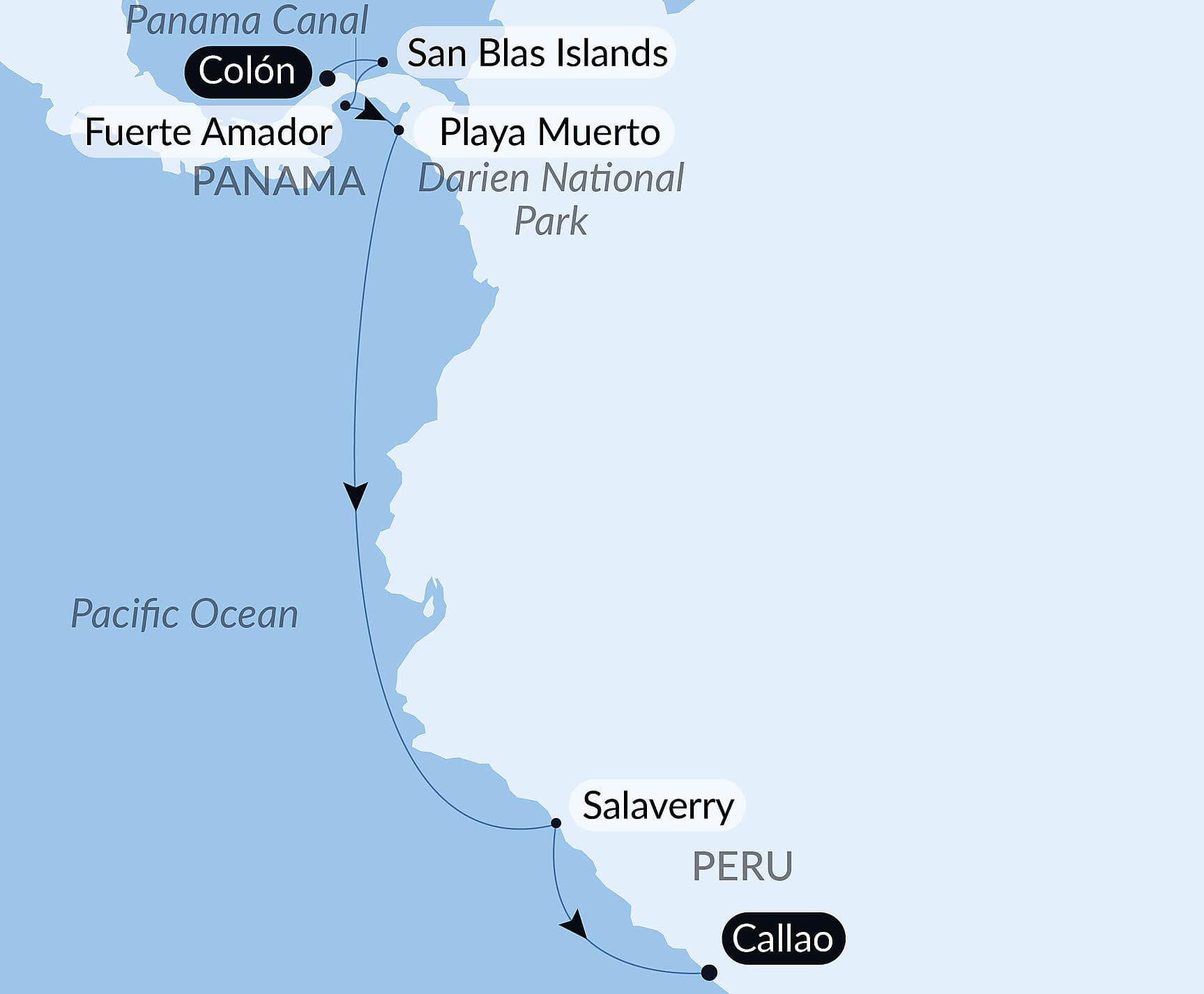 From Panama’s wild beauty to Peruvian shores