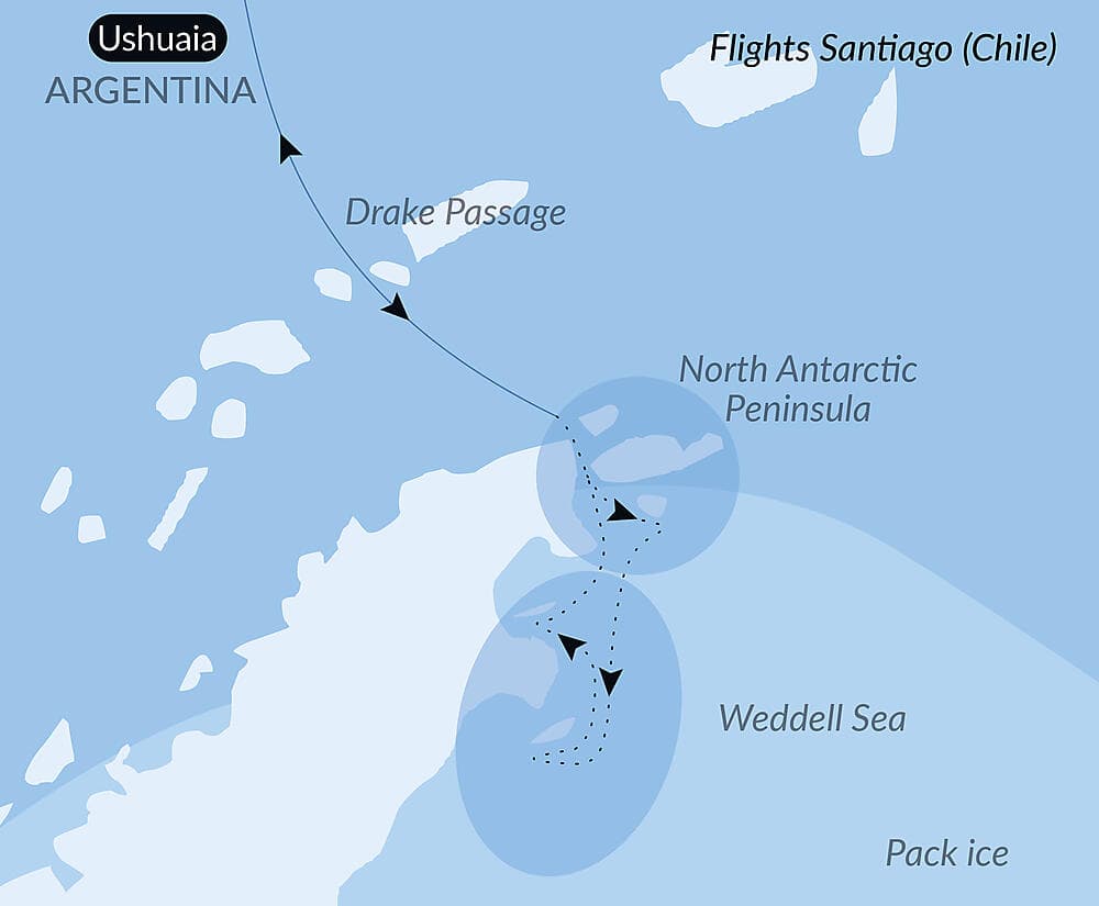 The Emperor Penguins of Weddell Sea