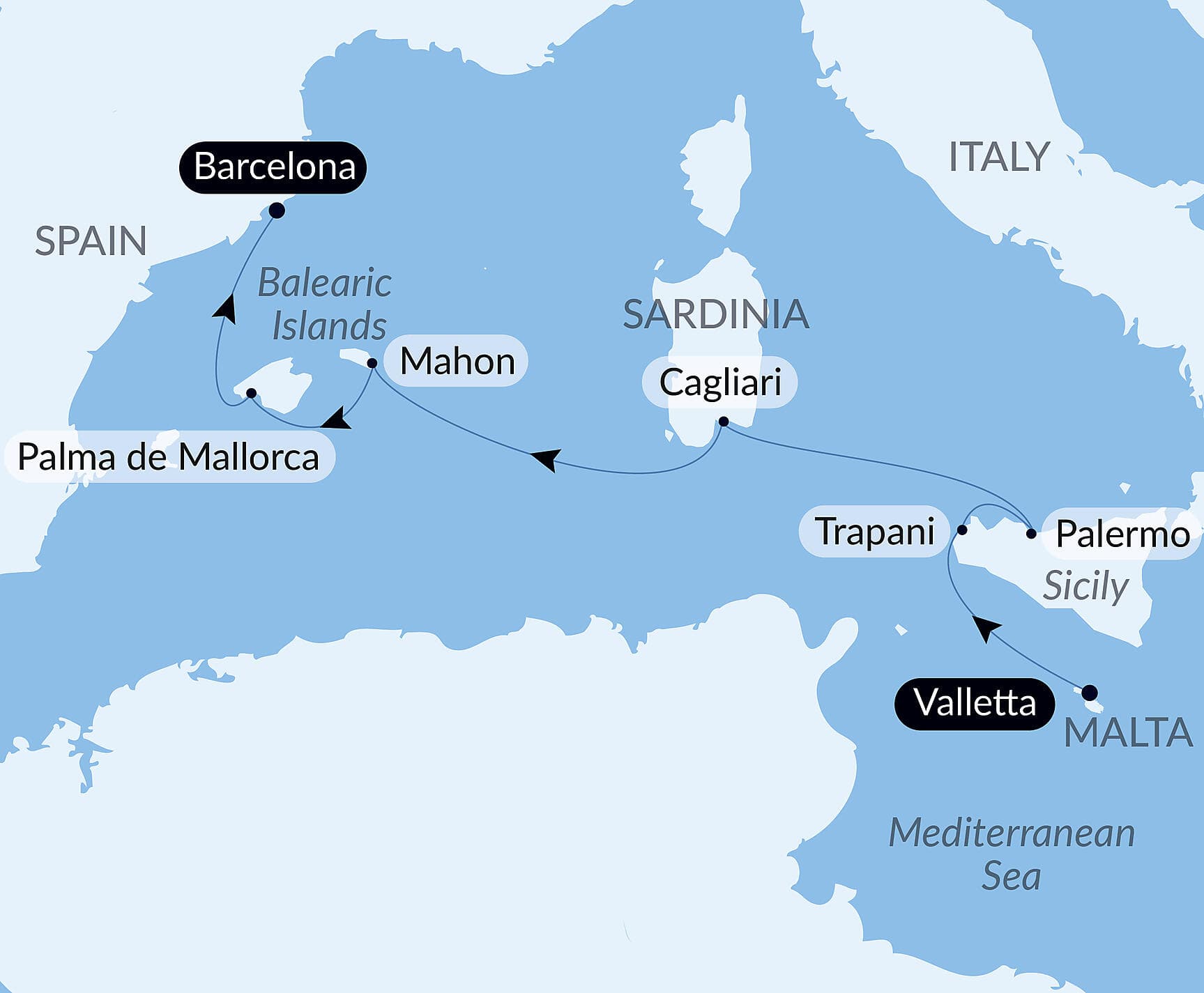 Cruising the Mediterranean: Sicily, Sardinia, and Mallorca – with Smithsonian Journeys